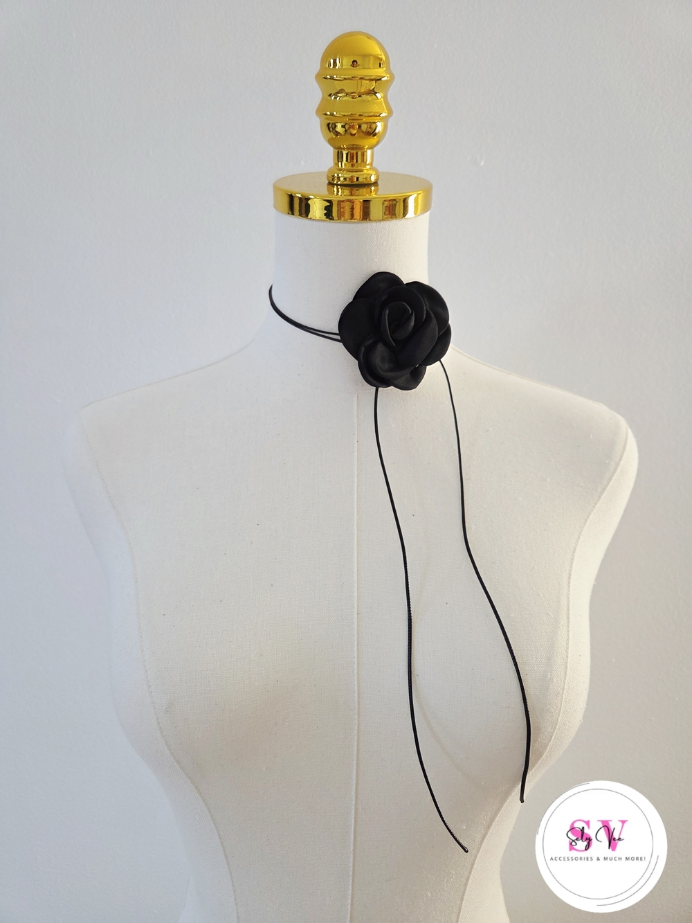 Black Rose Choker
